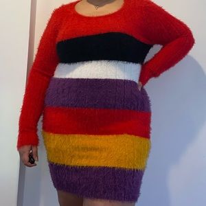 PLUS SIZE Striped body-con dress BRAND NEW WITH TAGS